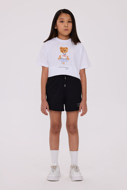Girl Black Shorts
