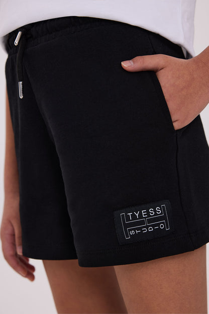 Girl Black Shorts
