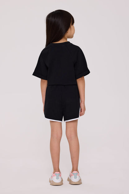 Girl Black Shorts