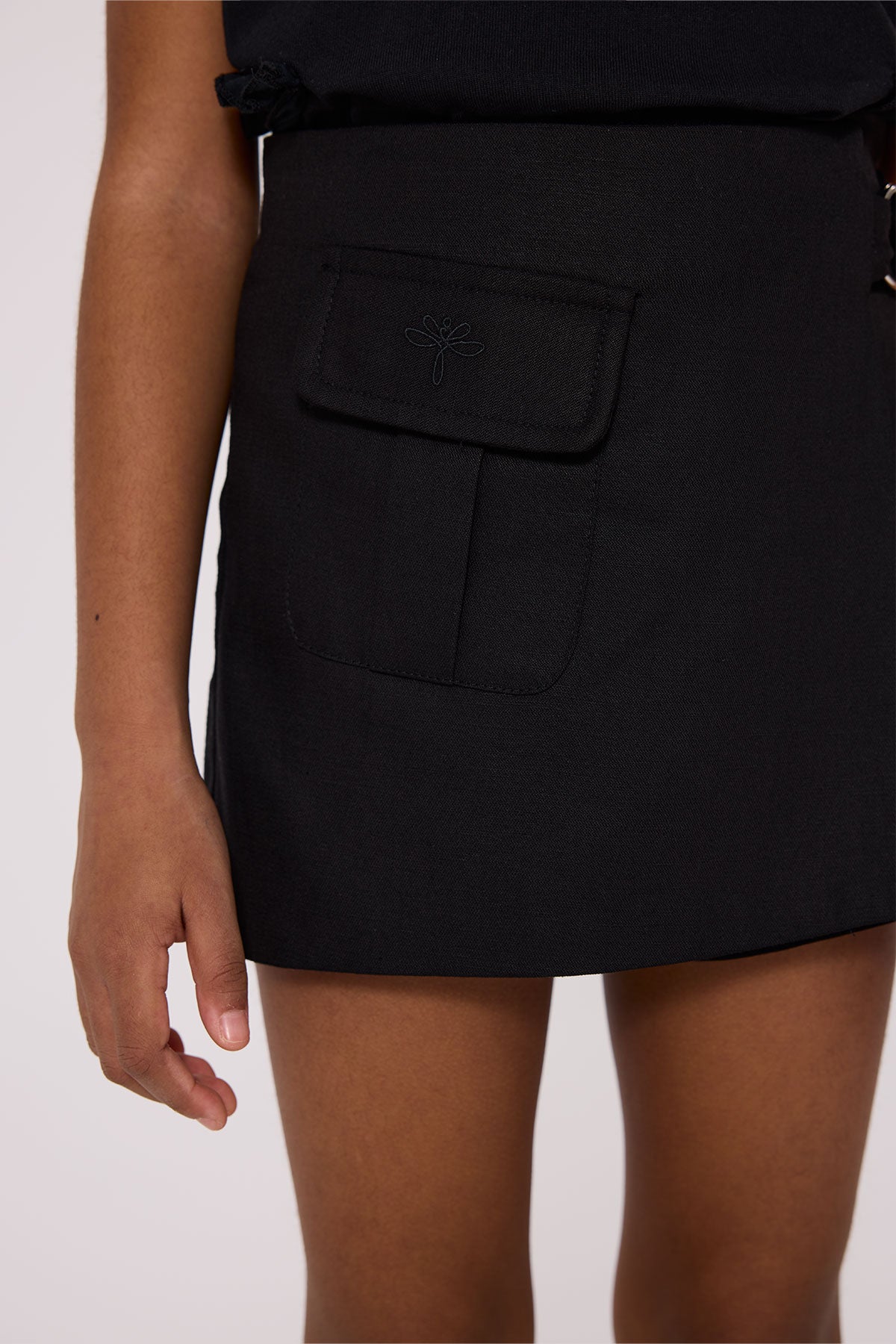 Girl Black Shorts