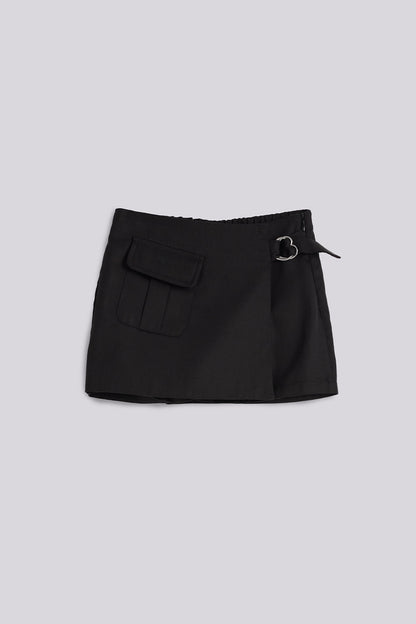 Girl Black Shorts
