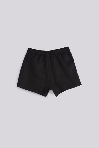 Girl Black Shorts
