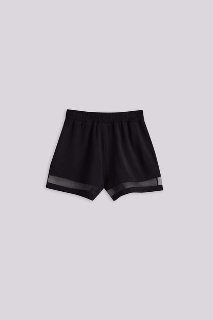 Girl Black Shorts