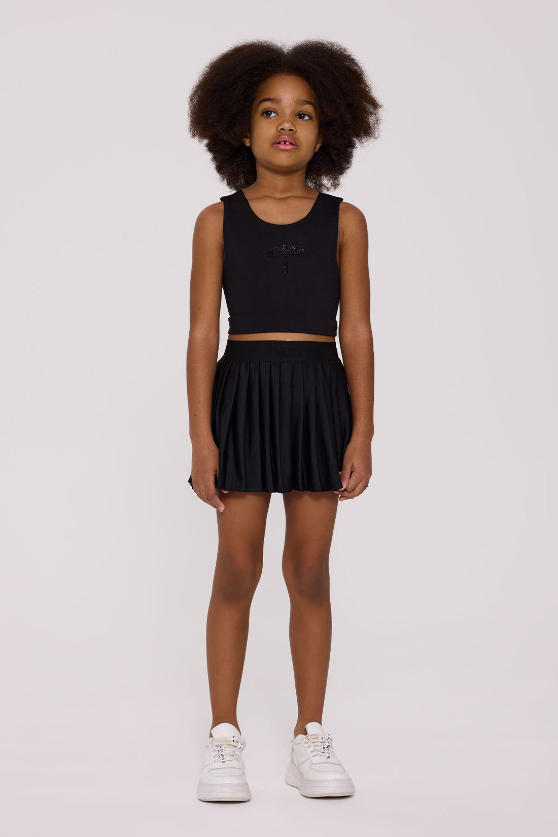 Girl Black Skirt