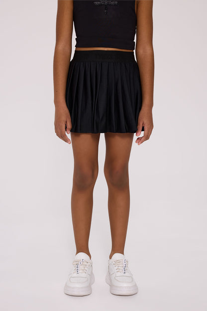 Girl Black Skirt