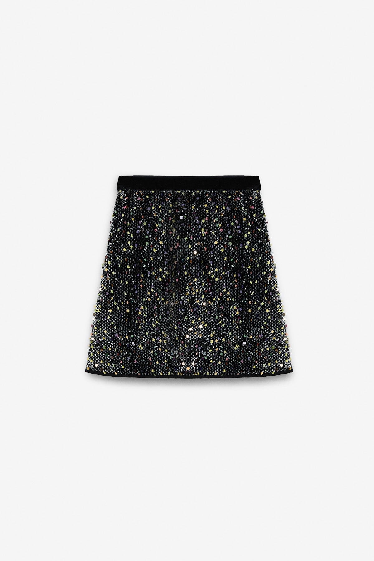Girl Black Skirt