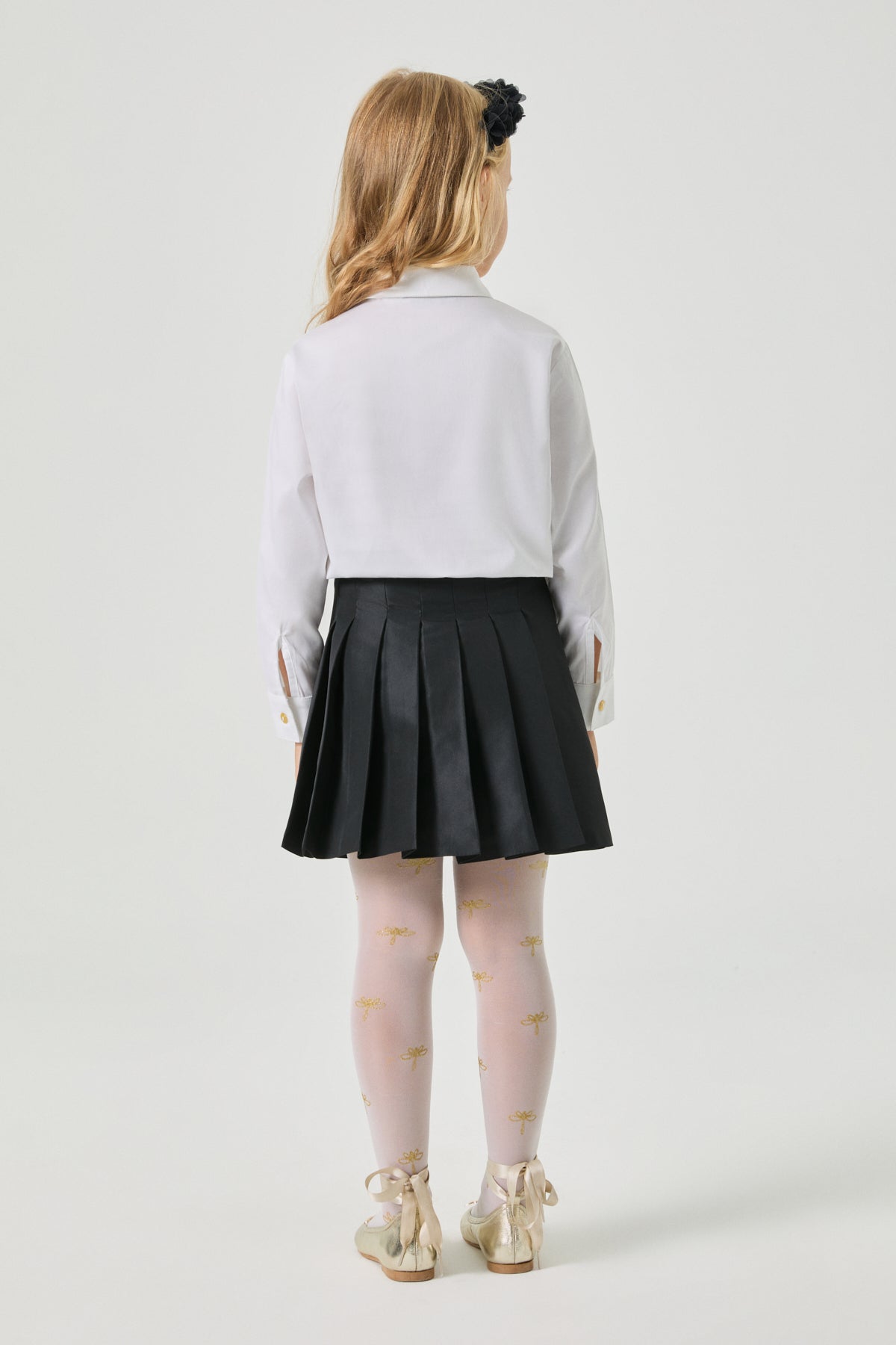 Girl Black Skirt