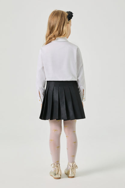 Girl Black Skirt