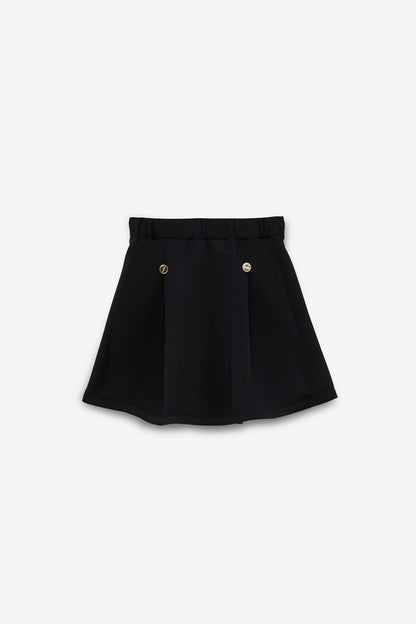Girl Black Skirt