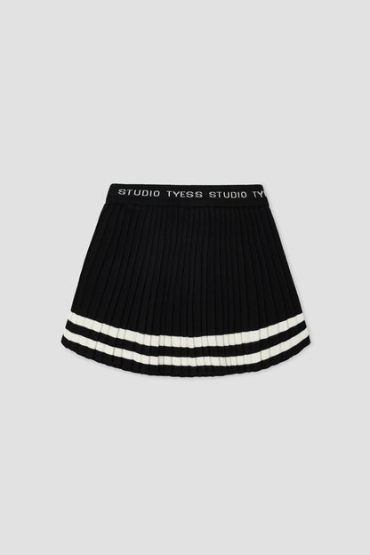 Girl Black Skirt