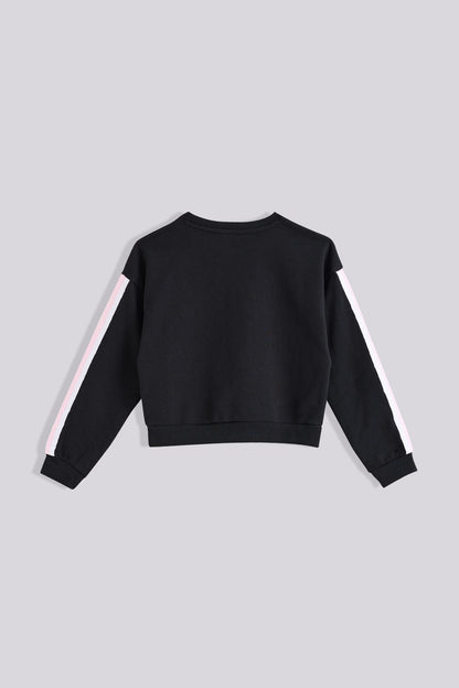 Girl Black Sweatshirt