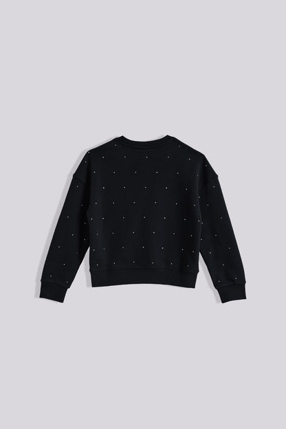Girl Black Sweatshirt