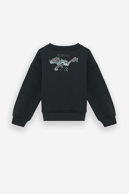 Girl Black Sweatshirt
