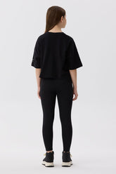Girl Black T-Shirt - BgStore