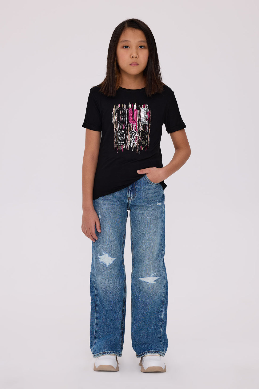 Girl Black Tshirt