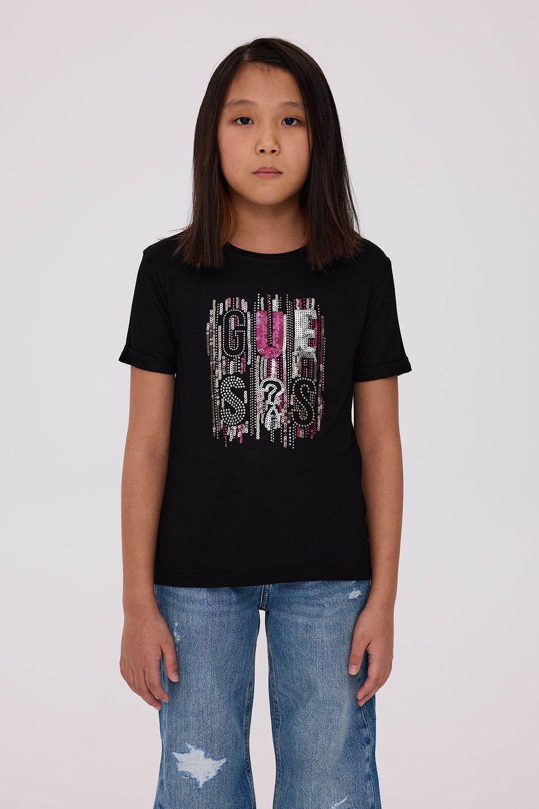 Girl Black Tshirt