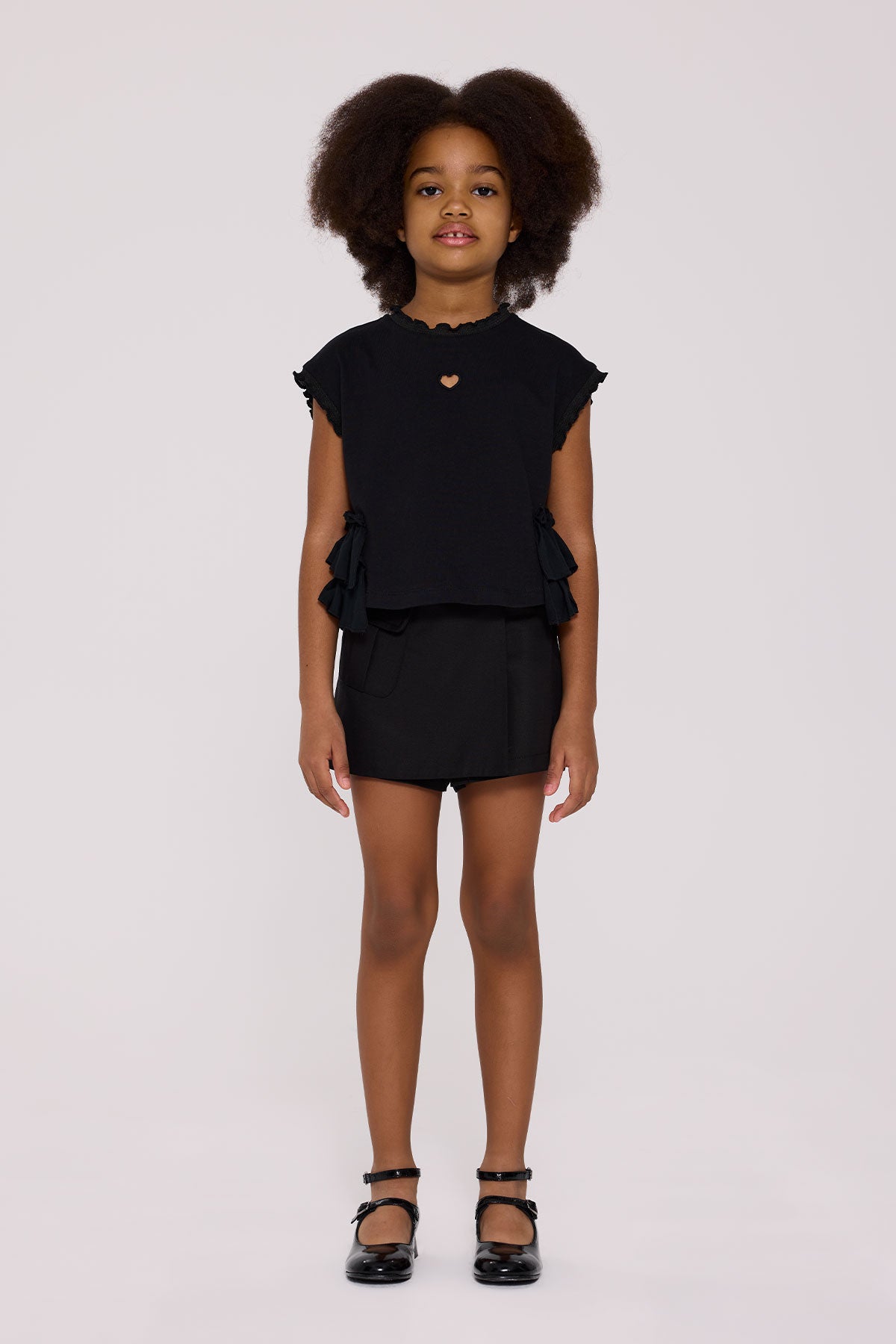 Girl Black Tshirt
