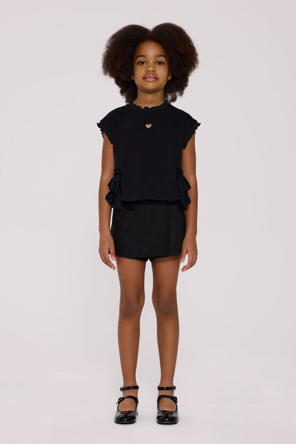 Girl Black Tshirt