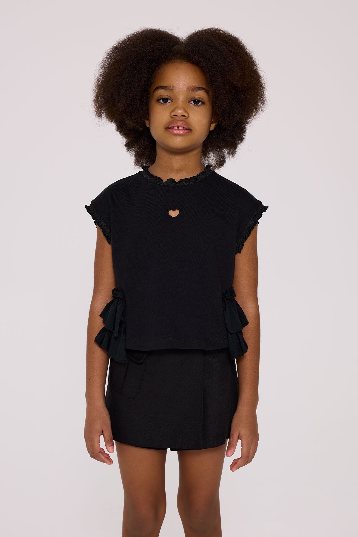 Girl Black Tshirt