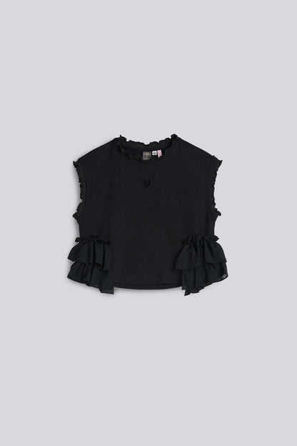 Girl Black Tshirt