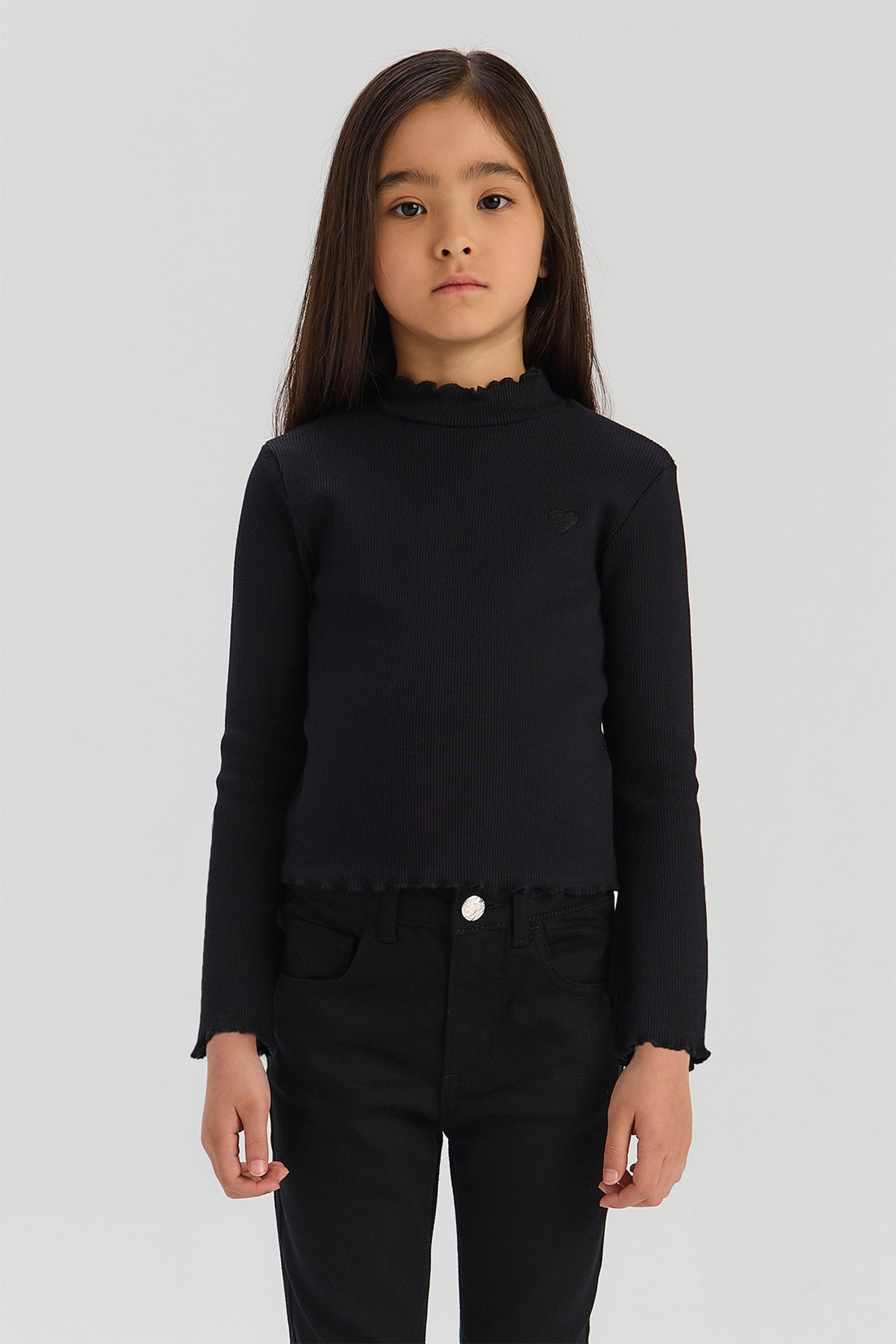 Girl Black Tshirt