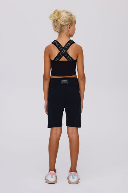 Girl Black Undershirt