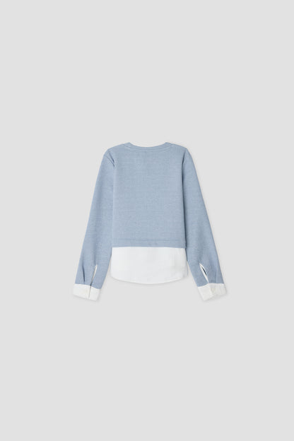 Girl Blue Blouse