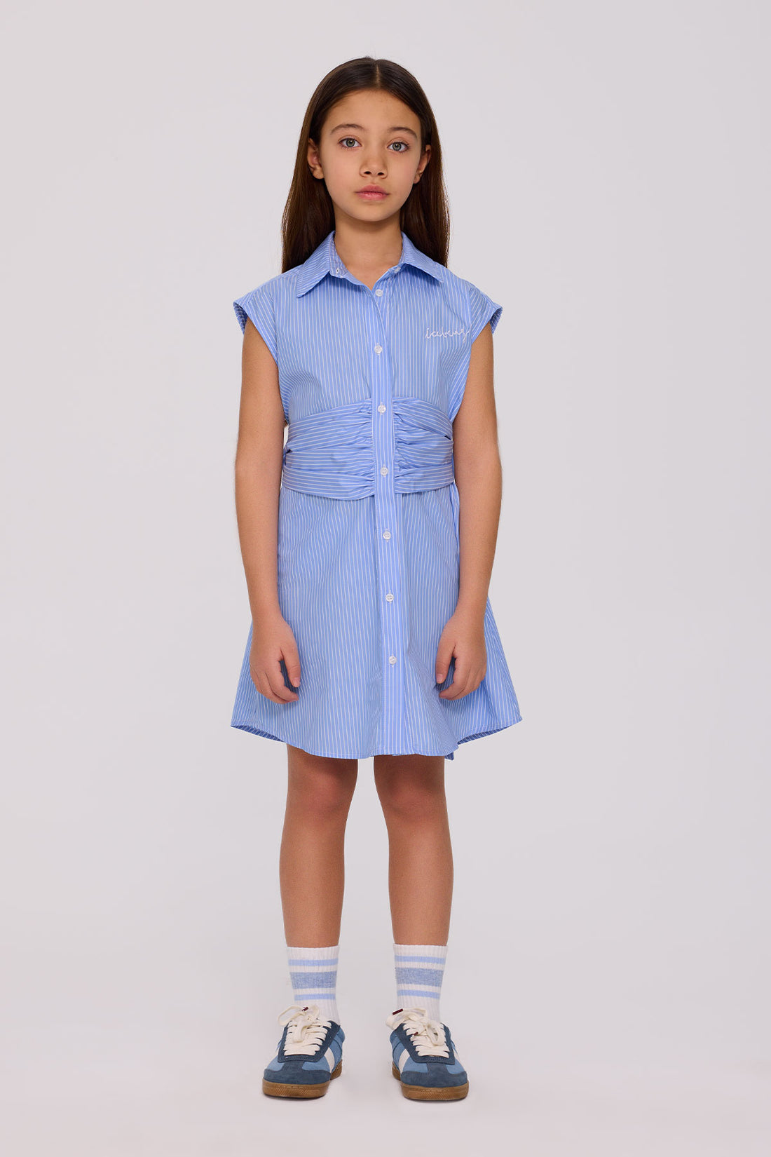 Girl Blue Dress