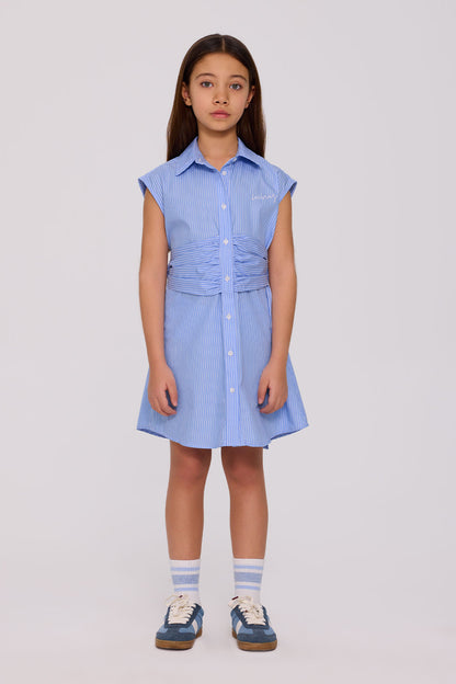 Girl Blue Dress