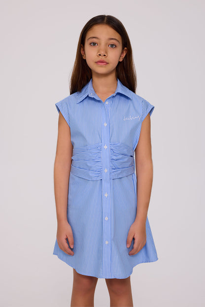 Girl Blue Dress