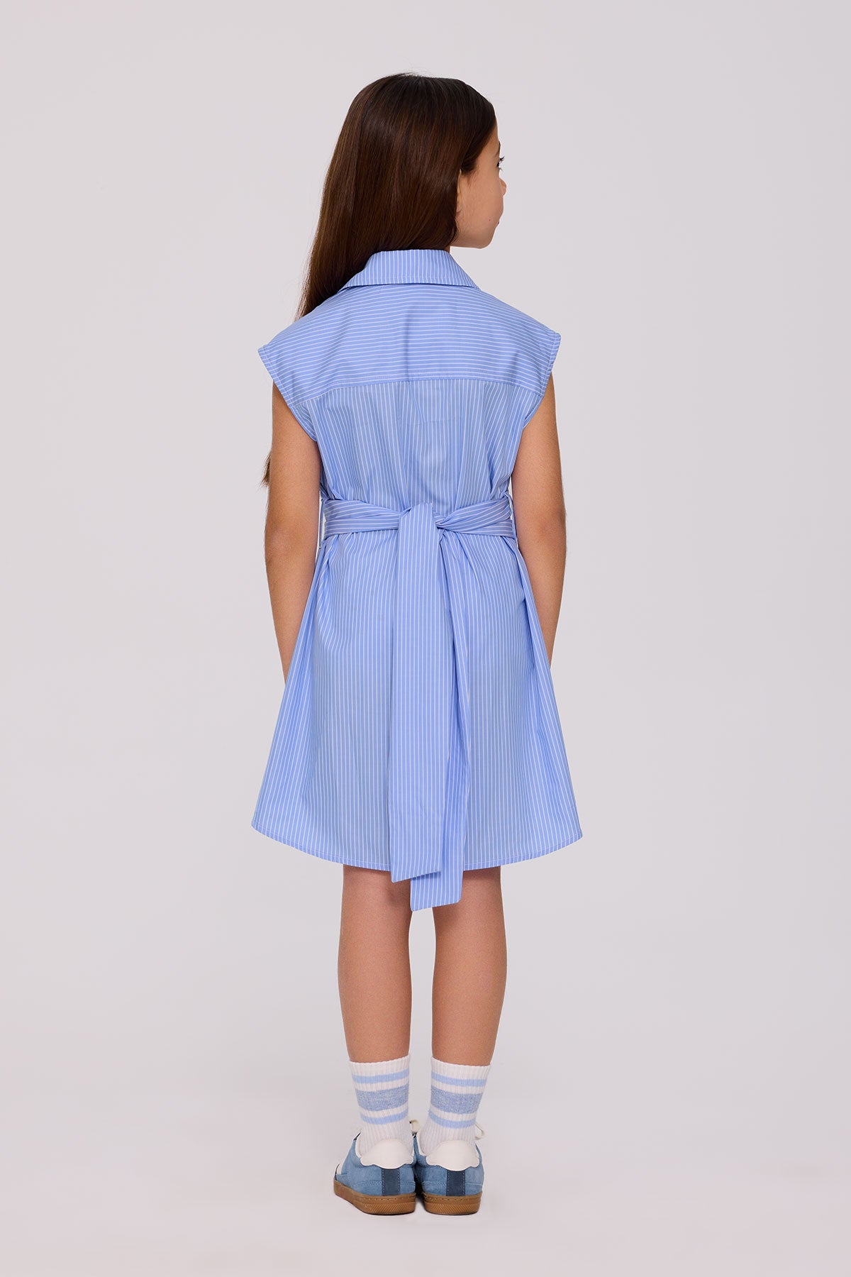 Girl Blue Dress