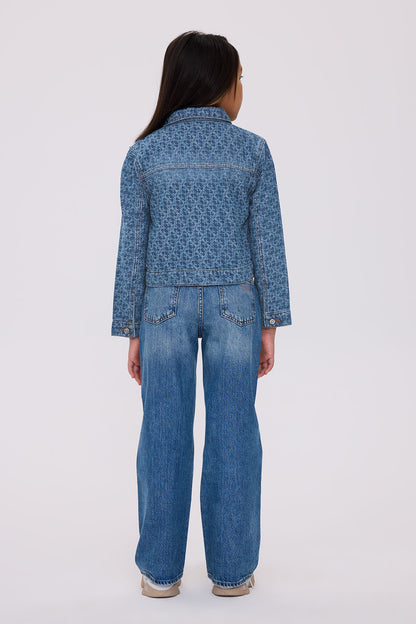 Girl Blue Jacket