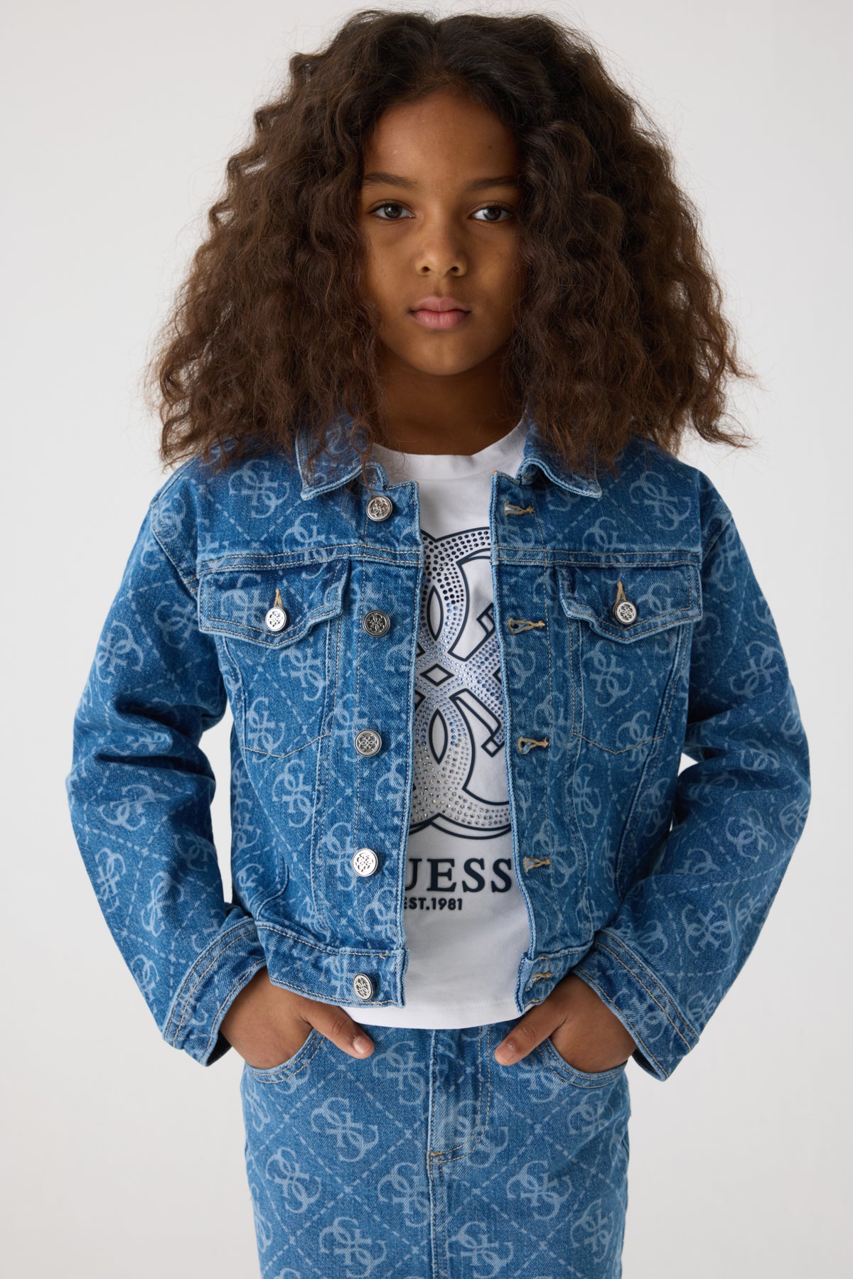Girl Blue Jacket