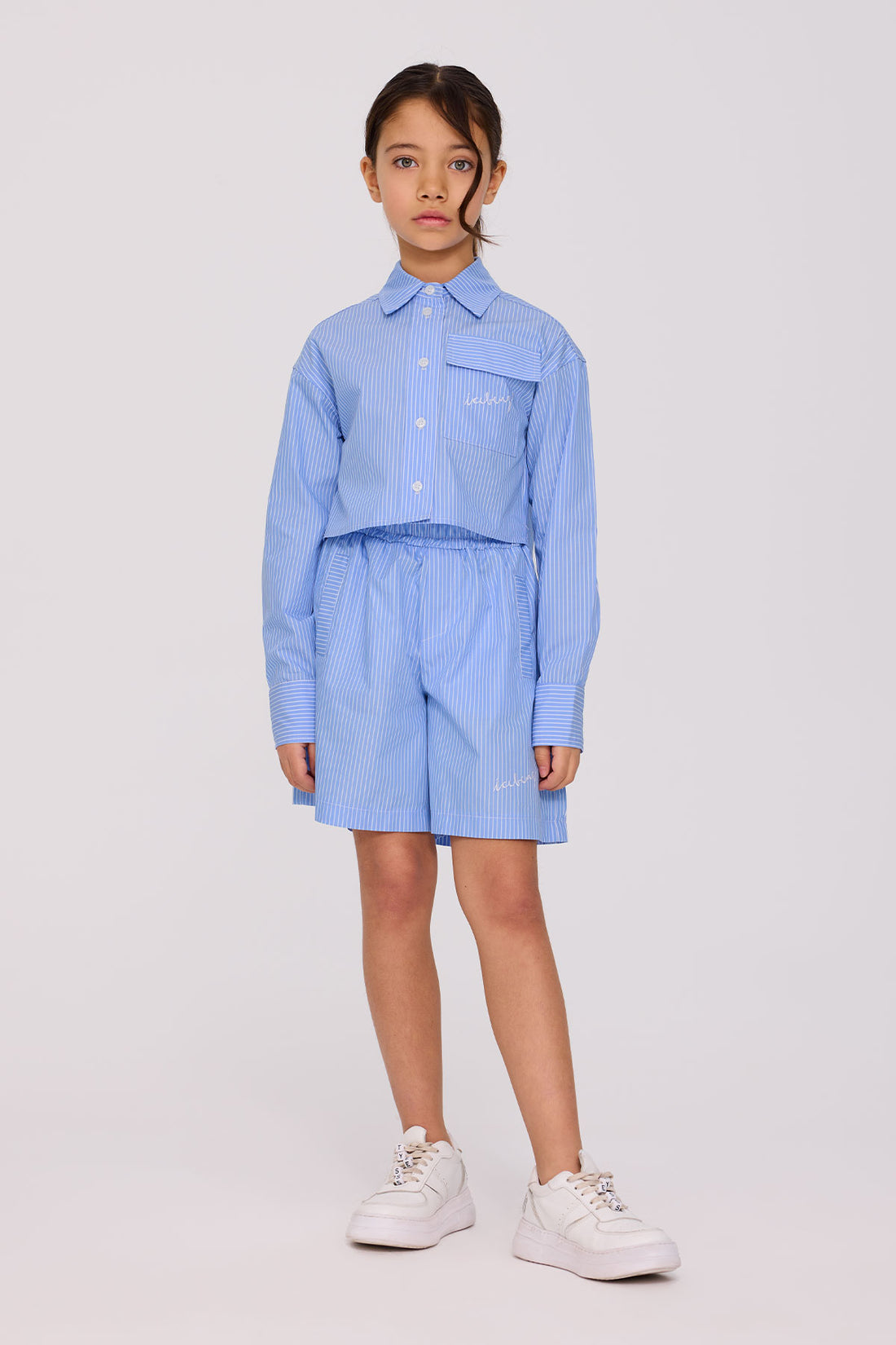 Girl Blue Shirt