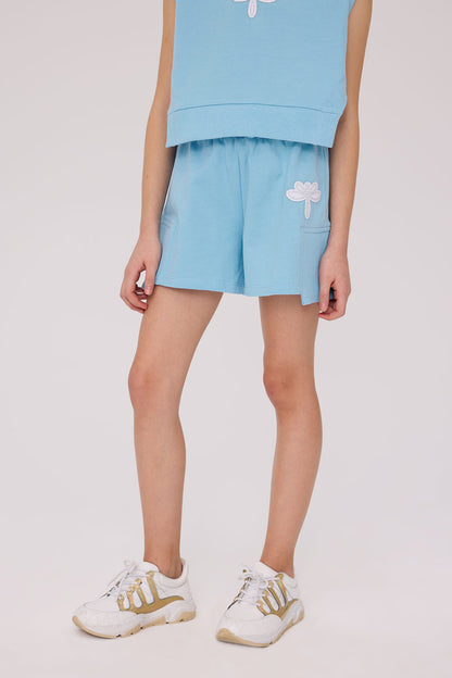 Girl Blue Shorts