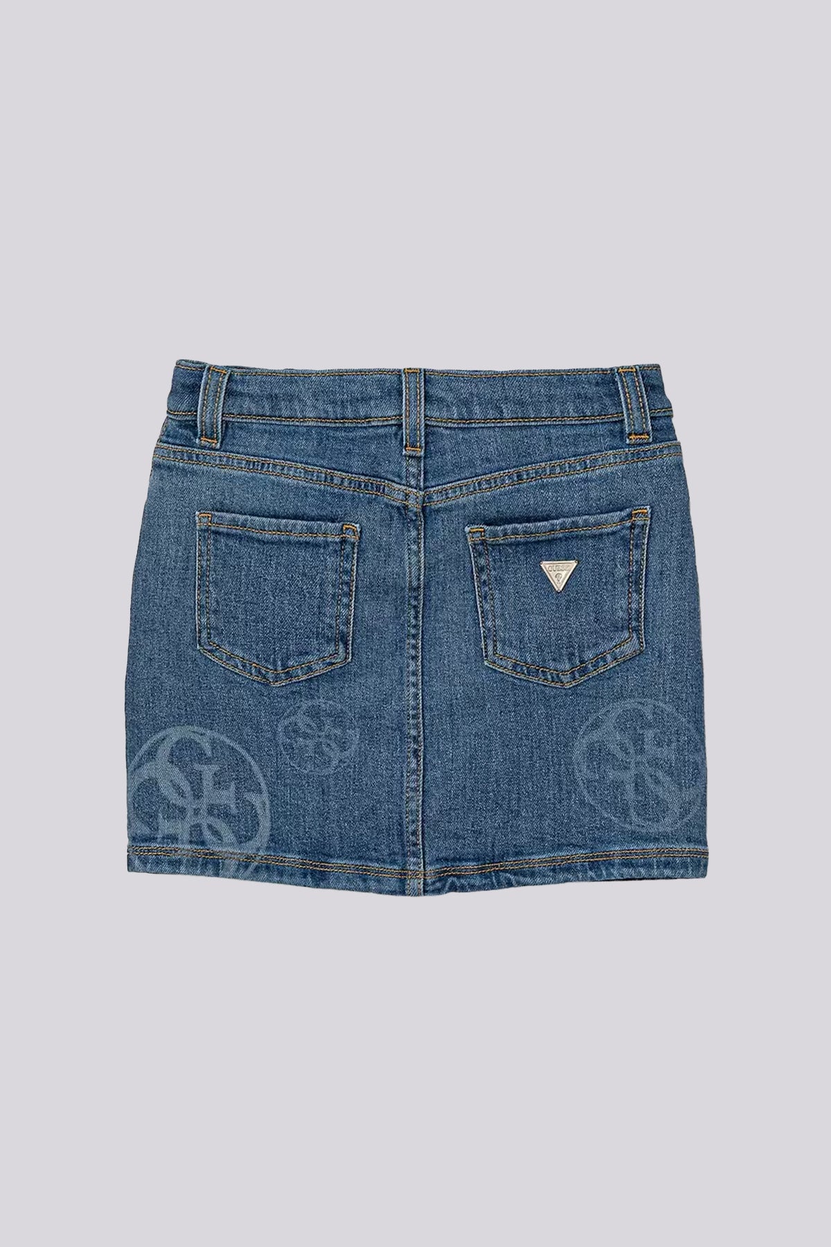 Girl Blue Skirt