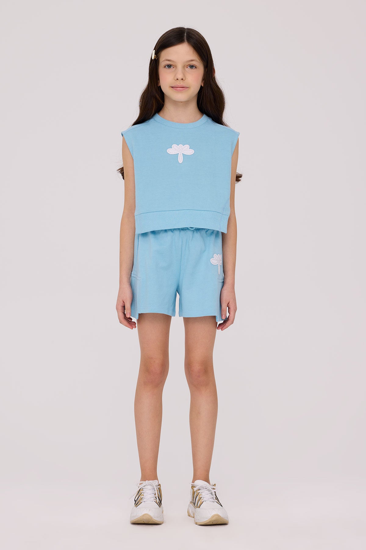 Girl Blue Sweatshirt