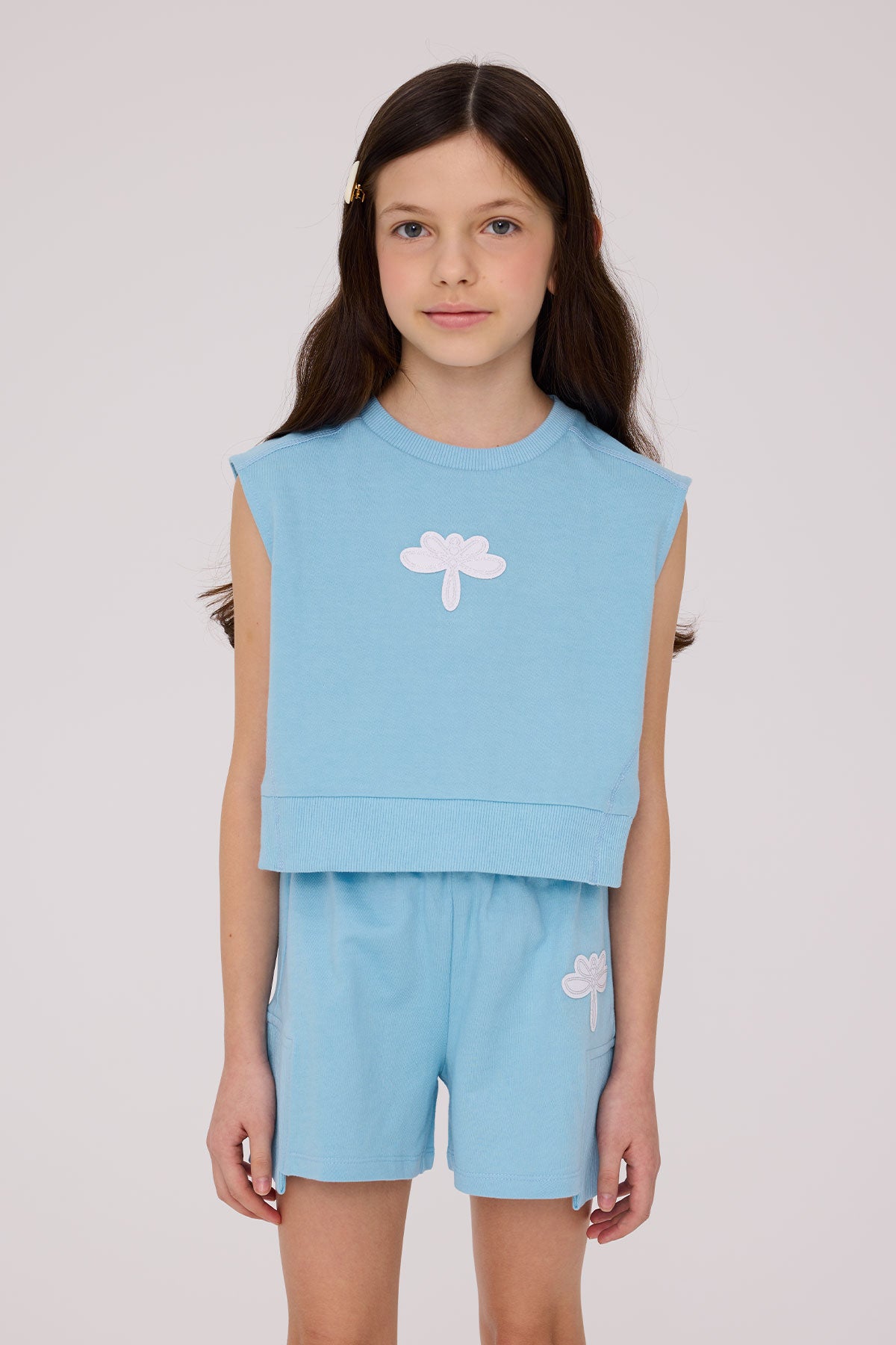 Girl Blue Sweatshirt