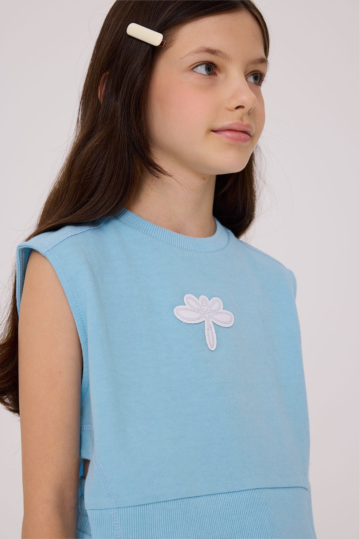 Girl Blue Sweatshirt