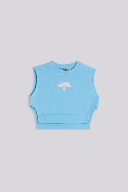 Girl Blue Sweatshirt