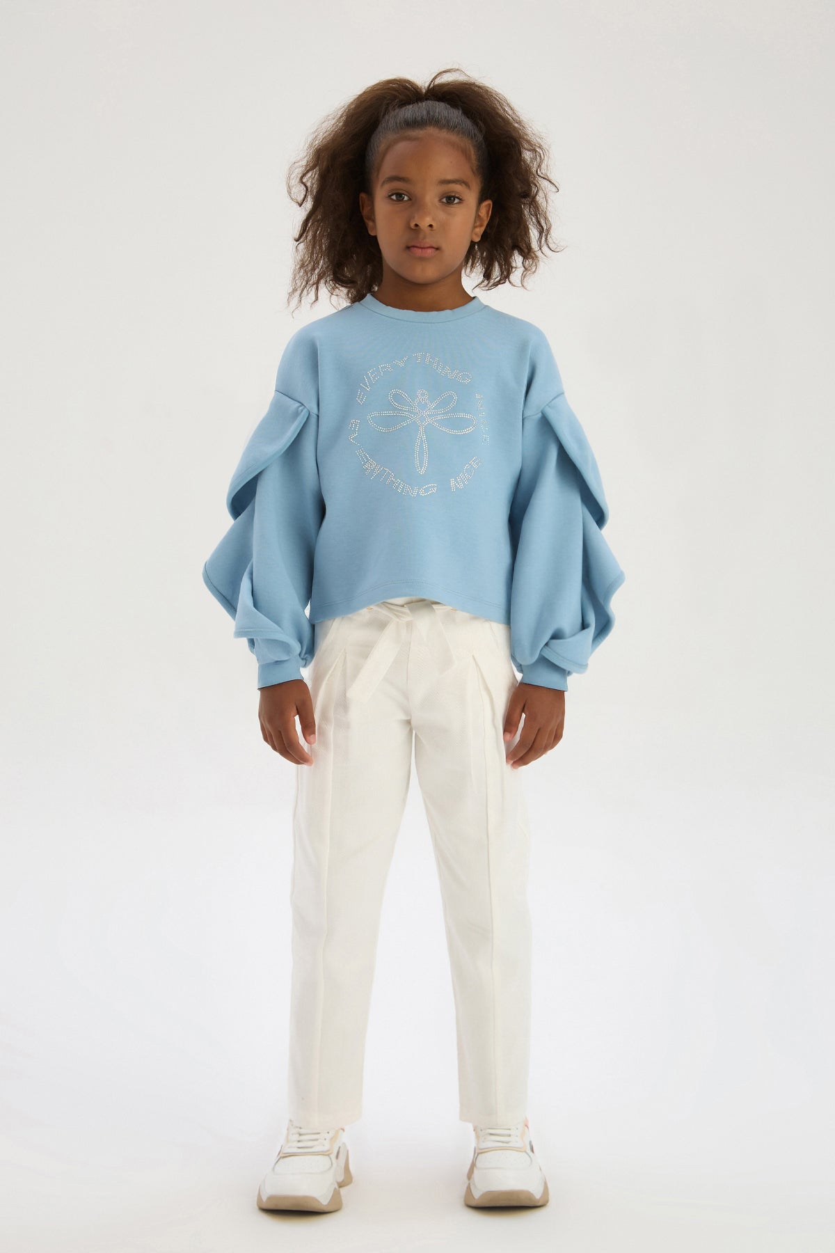 Girl Blue Sweatshirt