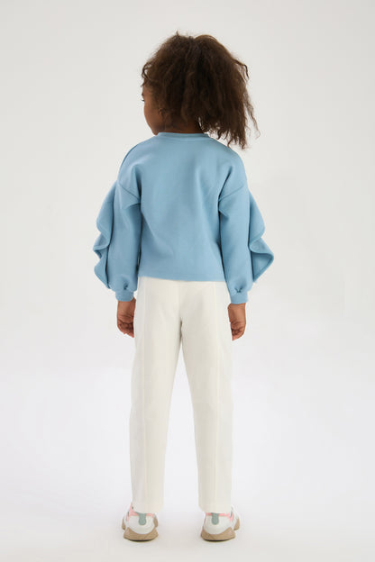 Girl Blue Sweatshirt