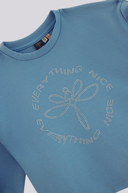 Girl Blue Sweatshirt