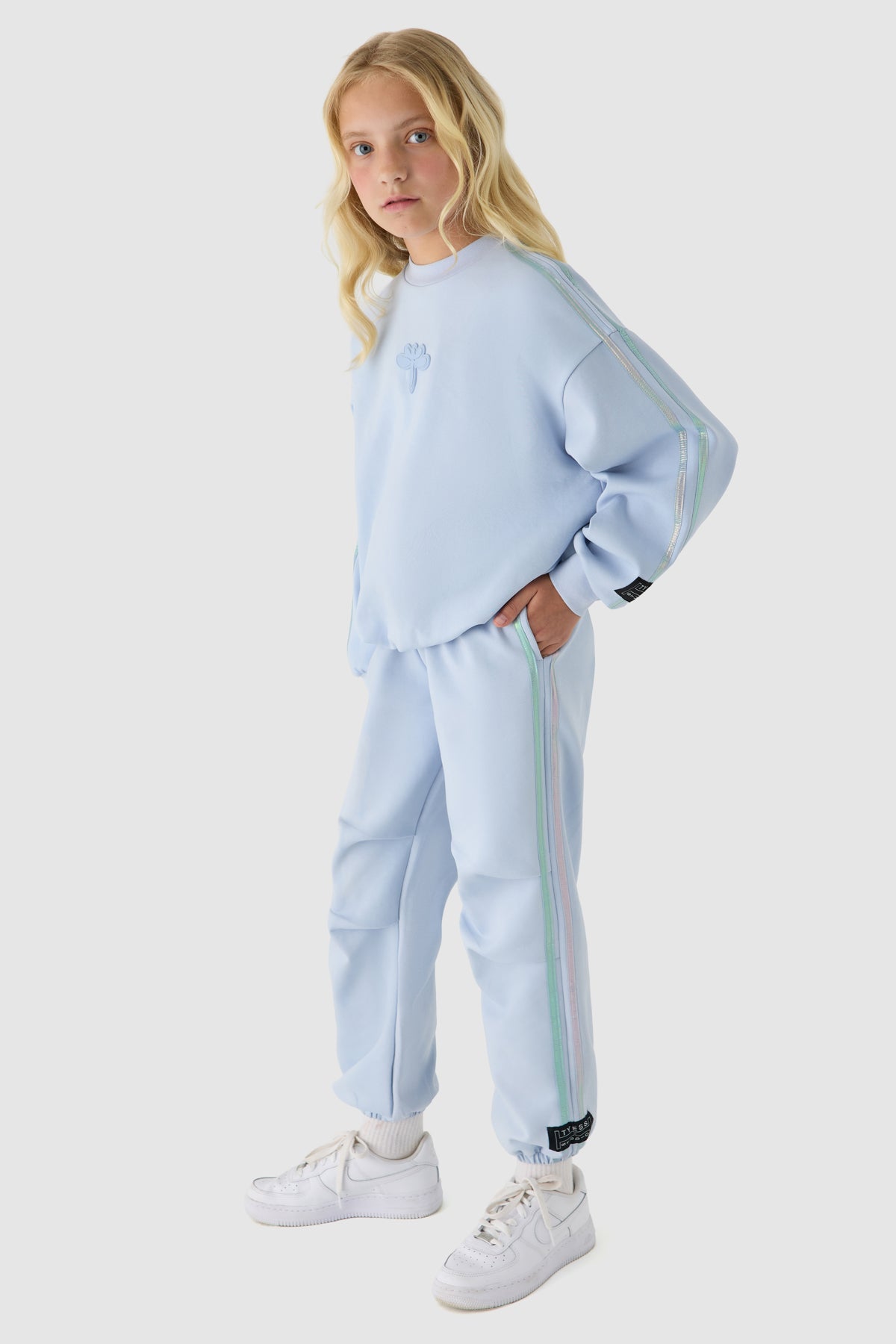 Girl Blue Sweatshirt