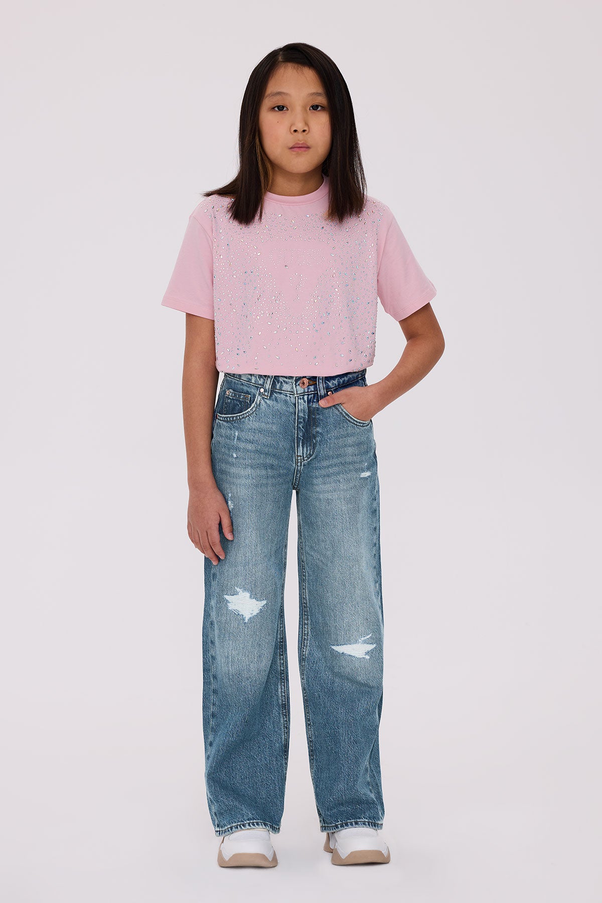 Girl Blue Trousers