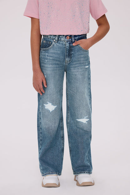 Girl Blue Trousers