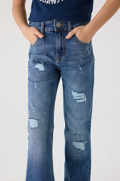 Girl Blue Trousers