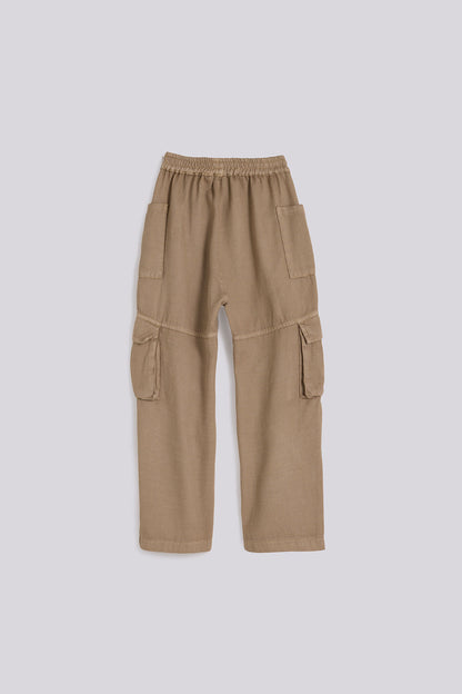 Girl Brown Trousers
