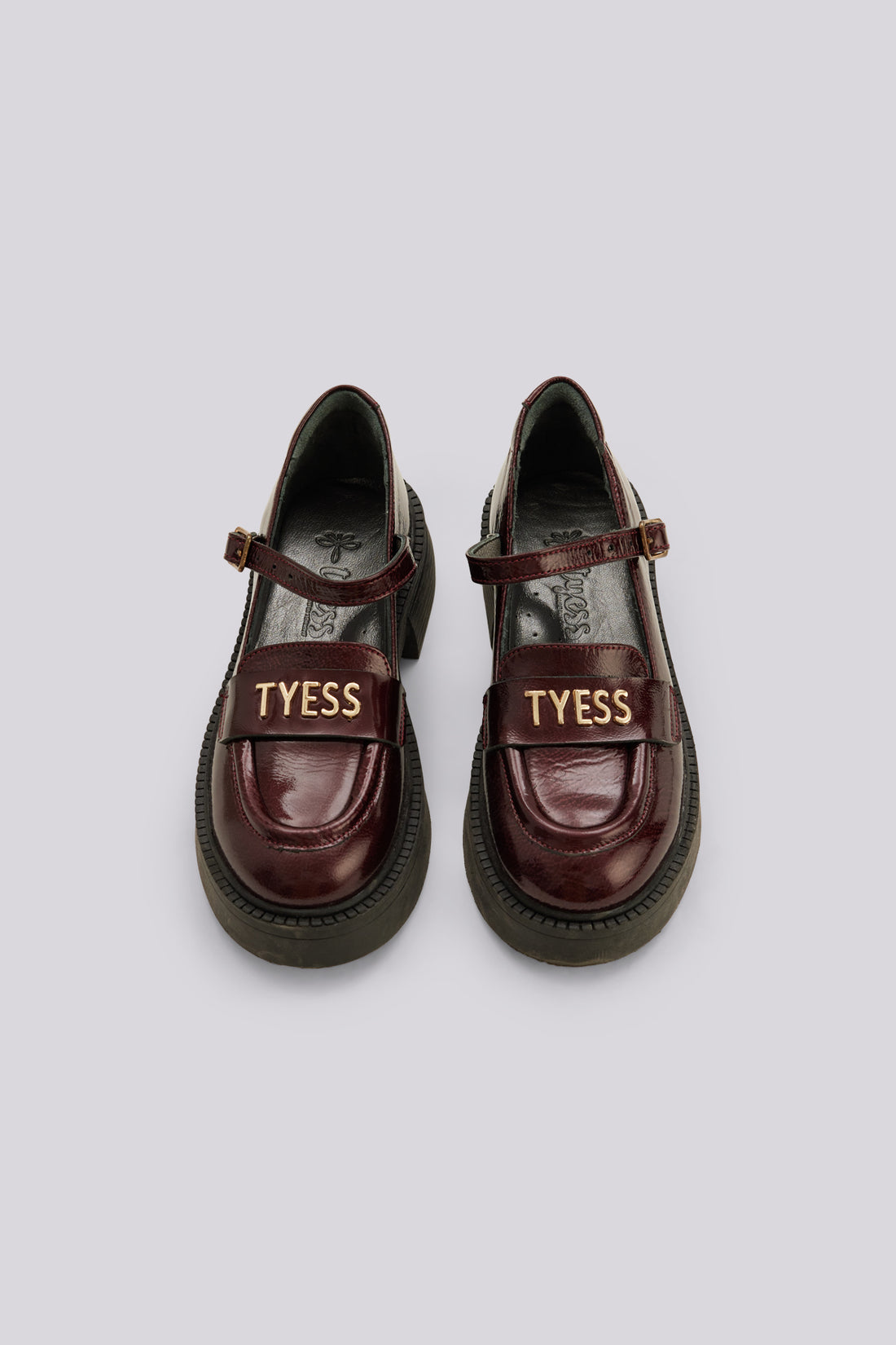 Girl Claret Red Shoes