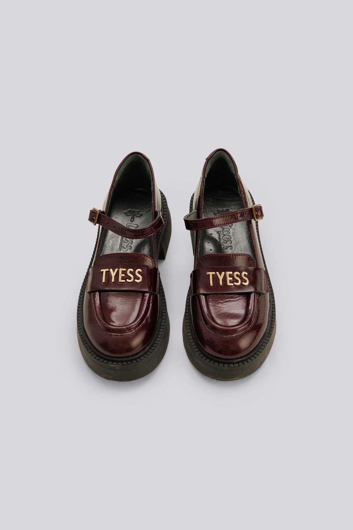 Girl Claret Red Shoes